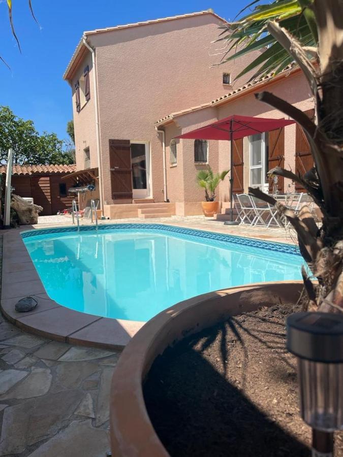 Villa Avec Piscine A St Marie La Mer Sainte-Marie-la-Mer Eksteriør billede